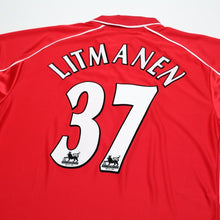 Load image into Gallery viewer, 2000/02 Litmanen #37 Liverpool Vintage Reebok Home Football Shirt (M)8