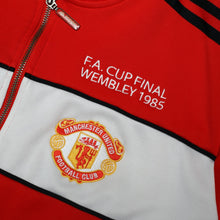 Load image into Gallery viewer, 1985 Manchester United adidas Originals FA Cup Football Track Top Jacket (M)7