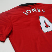Load image into Gallery viewer, 2013/14 Jones #4 Manchester United Vintage Home Football Shirt (XL)