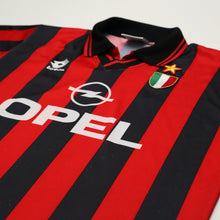Load image into Gallery viewer, 1996/97 AC Milan Vintage Lotto Home Football Shirt (L)4