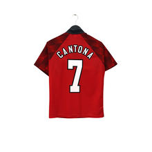 Load image into Gallery viewer, 1996/98 Cantona #7 Manchester United Vintage Umbro Home Football Shirt (S)0