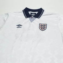 Load image into Gallery viewer, 1990/92 Gascoigne #19 England Retro Umbro Home Football Shirt (L) Italia 902
