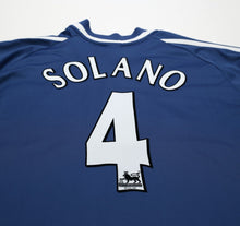 Load image into Gallery viewer, 2001/02 SOLANO #4 Newcastle United Vintage adidas Away Football Shirt (XL)