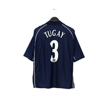 Load image into Gallery viewer, 2001/02 Tugay #3 Blackburn Rovers Vintage Kappa Away Football Shirt (M/L)0