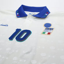 Load image into Gallery viewer, 1994 Baggio #10 Italy Vintage Diadora Away Football Shirt (XXL) USA 945