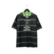 Load image into Gallery viewer, 1998/99 Larsson #7 Celtic Vintage Umbro Away Football Shirt (L)1