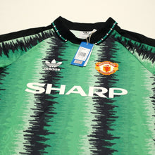 Load image into Gallery viewer, 1990/92 Schmeichel #1 Manchester United adidas Originals Football Shirt (M) BNWT3