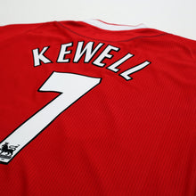 Load image into Gallery viewer, 2002/04 Kewell #7 Liverpool Vintage Reebok Home Football Shirt (L)9