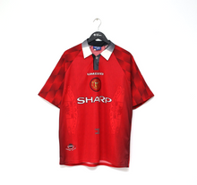 Load image into Gallery viewer, 1996/98 CANTONA #7 Manchester United Vintage Umbro Home Football Shirt (XL)