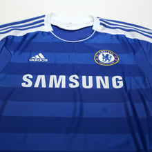 Load image into Gallery viewer, 2011/12 Drogba #11 Chelsea Vintage adidas CL Home Football Shirt (L)3