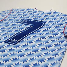 Load image into Gallery viewer, 1990/92 Sharpe #7 Manchester United Retro adidas Away Football Shirt (M)