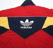 Load image into Gallery viewer, 1990/92 ARSENAL Vintage adidas Football Bench Coat Jacket (XL) 44/46