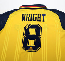 Load image into Gallery viewer, 2019/20 WRIGHT #8 Arsenal Retro adidas Originals L/S Away Football Shirt (L)