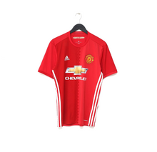 Load image into Gallery viewer, 2016/17 MANCHESTER UNITED Vintage adidas Home Football Shirt (M)