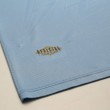 Load image into Gallery viewer, 1993/95 Rosler #28 Manchester City Vintage Umbro Home Football Shirt (L)7
