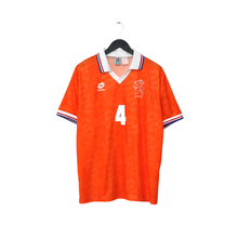 Load image into Gallery viewer, 1994 Koeman #4 Holland Vintage Lotto Home Football Shirt (M) Netherlands1