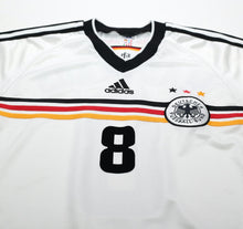 Load image into Gallery viewer, 1998/00 MATTHAUS #8 Germany Vintage adidas Home Football Shirt (M) WC 98