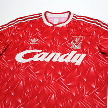 Load image into Gallery viewer, 1989/91 Liverpool Retro adidas Originals Home Football Shirt (L) CANDY2