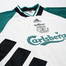 Load image into Gallery viewer, 1993/95 Liverpool Vintage adidas Equipment Away Football Shirt 44/46 (XL)6