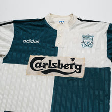 Load image into Gallery viewer, 1995/96 Liverpool Vintage adidas Away Football Shirt (S/M)2