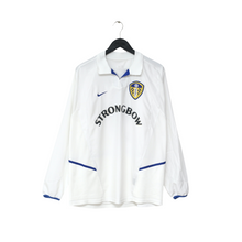 Load image into Gallery viewer, 2002/03 Viduka #9 Leeds United Vintage Nike L/S Home Football Shirt (L)1