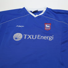 Load image into Gallery viewer, 2001/02 Stewart #11 Ipswich Town Vintage PUNCH Home Football Shirt (XL)2