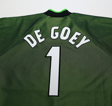 Load image into Gallery viewer, 1998/00 DE GOEY #1 Chelsea Vintage Umbro GK Football Shirt (Y) (XS)