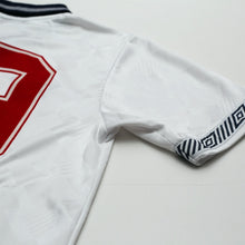 Load image into Gallery viewer, 1990/92 Gascoigne #19 England Retro Umbro Home Football Shirt (S) Italia 9010
