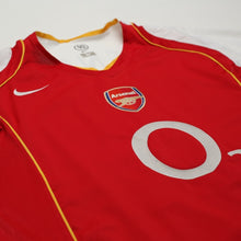 Load image into Gallery viewer, 2004/05 Henry #14 Arsenal Vintage Nike Home Football Shirt (XL)5