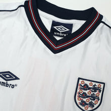 Load image into Gallery viewer, 1986 Hoddle #4 England Retro Umbro Home Football Shirt (XL) Mexico World Cup7