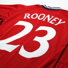 Load image into Gallery viewer, 2002/04 Rooney #23 England Vintage Umbro Away Debut Football Shirt (M) Australia12