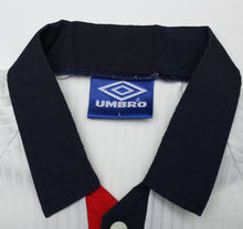 Load image into Gallery viewer, 1997/99 GASCOIGNE #8 England Vintage Umbro Home Football Shirt (M/L) Le Tournoi15