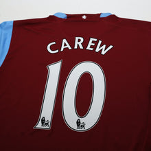 Load image into Gallery viewer, 2007/08 Carew #10 Aston Villa Vintage Nike Home Football Shirt (XL)9