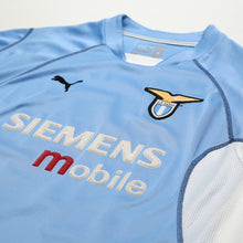 Load image into Gallery viewer, 2001/02 Crespo #10 Lazio Vintage PUMA Home Football Shirt (M)4
