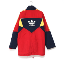 Load image into Gallery viewer, 1990/92 ARSENAL Vintage adidas Football Bench Coat Jacket (XL) 44/46