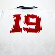 Load image into Gallery viewer, 1990/92 Gascoigne #19 England Retro Umbro Home Football Shirt (M) Italia 908