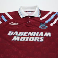 Load image into Gallery viewer, 1991/92 WEST HAM UNITED Vintage Bukta Home Football Shirt (S) 34/363
