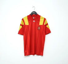 Load image into Gallery viewer, 1992/94 SPAIN Vintage adidas Equipment Player Issue Home Football Shirt (M)