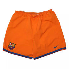 Load image into Gallery viewer, 2006/07 BARCELONA Vintage Nike Away Football Shorts (XL)