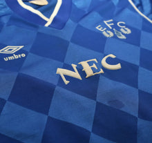 Load image into Gallery viewer, 1986/89 EVERTON Vintage Umbro Home Football Shirt Jersey (M)