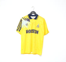 Load image into Gallery viewer, 1991/92 LINEKER #10 Tottenham Hotspur Vintage Umbro Away Football Shirt (L)