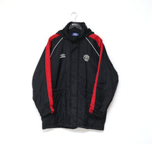 Load image into Gallery viewer, 2000/02 MANCHESTER UNITED Vintage Umbro Bench Coat Jacket (M) Beckham Scholes