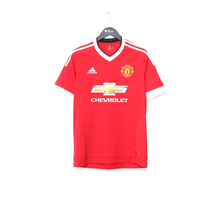 Load image into Gallery viewer, 2015/16 MANCHESTER UNITED Vintage adidas Home Football Shirt (M)