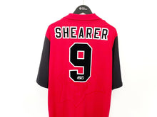 Load image into Gallery viewer, 1995/96 SHEARER #9 Blackburn Rovers Vintage Asics Away Football Shirt Jersey (XL)