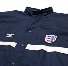 Load image into Gallery viewer, 1986 ENGLAND Vintage Umbro Training Rain Jacket (M) Bobby Robson Era