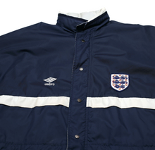 Load image into Gallery viewer, 1986 ENGLAND Vintage Umbro Training Rain Jacket (M) Bobby Robson Era