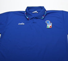 Load image into Gallery viewer, 1992/93 BAGGIO #10 Italy Vintage Diadora Home Football Shirt (M)