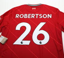 Load image into Gallery viewer, 2021/22 ROBERTSON #26 Liverpool Vintage Nike Home Football Shirt (L) BNWT
