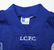 Load image into Gallery viewer, 1992/94 LEICESTER CITY Vintage Fox Leisure Home Football Shirt (L)