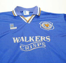 Load image into Gallery viewer, 1994/96 LEICESTER CITY Vintage Fox Leisure Home Football Shirt (M)